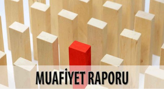 tmgd muafiyet raporu